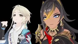 [MMD] Dehya & Yanqing singing 
