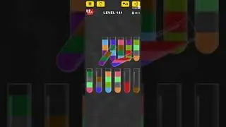 water sort color puzzle level 141