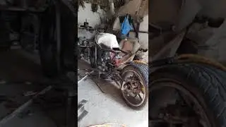 hand made custom bike