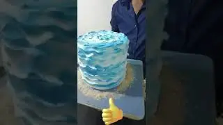 how to make fish cake decoration #viral #shorts #cake