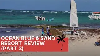 Ocean Blue & Sand Resort in Punta Cana Review (Part 3- Beach and Seaweed situation)