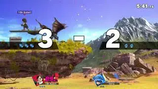 Mii Gunner vs. Chris&rsquo;s Min Min - Arms vs. Artillery! - Smash Ultimate Showdown