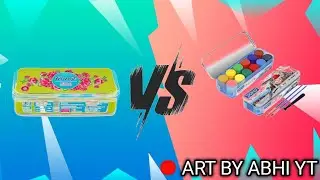 Acrylic colour VS Poster colour  #viral #trending #drawing #vs #video