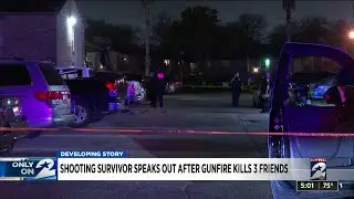 Shooting survivor speaks out after gunfire kills 3 people