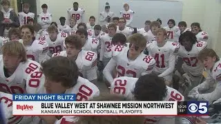 Another second half rally sends Blue Valley West to the final four
