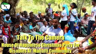 Talk To The Camera - House Of Happiness Christmas Party For Disables At  Mabafti Community