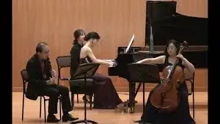Vincent d'Indy Trio for Clarinet, Cello and Piano Op.29 (2014 Soriul Ensemble)