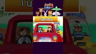 Holiday Holiday No School Today! Day of the Week kids Song Looky Luke