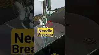 Sewing machine needle breaking problem solved! #sewing #sewingmachine #sewingtutorial #sewingtips