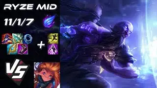 MID Ryze vs Zoe - EU Challenger Patch 25.S2.5