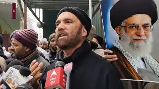 Shia Muslims Protest in Srinagar: Solidarity with Iran, Anti-US & Anti-Israel Rally