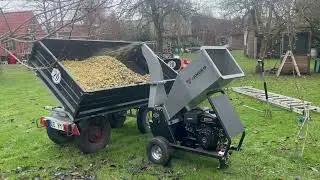 Jansen GTS 1500e Gartenschredder Häcksler 