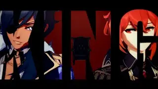 【原神MMD/Genshin Impact MMD】KING【ガイア/Kaeya・ディルック/Diluc】