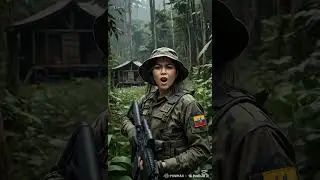 Meet the fearless women of the Ecuadorian Armed Forces! #ai #military #humanity #army #shorts