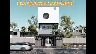 HỌC ENSCAPE CƠ BẢN CÙNG MINH| BUỔI 1 LÀM QUEN ENSCAPE VÀ THỰC HÀNH REN NGOẠI THẤT