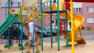 Игра на площадке!The play on the Playground!ДЕТИ ИГРАЮТ на детской площадке!!!