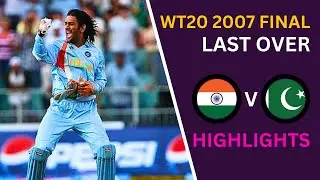 Joginder Sharma Last Over | T20 World Cup 2007 Final