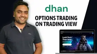Dhan trading view options trading live tutorial