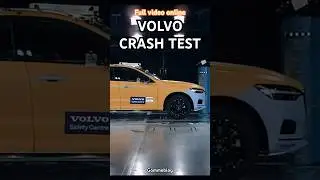 Volvo XC60 Small Overlap Car CRASH TEST