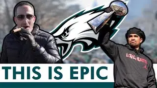 Philadelphia Eagles Super Bowl Parade Reaction & Experience | Eagles News