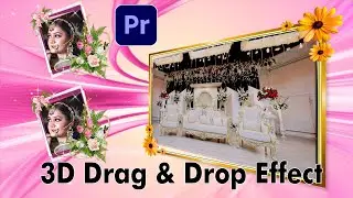 Create 3D Drag and Drop Effect in Premiere Pro Hindi
