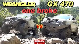 Lexus GX470 vs Jeep Wrangler TJ - Off-Road Comparison