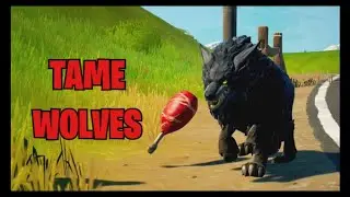 Fortnite How to Tame Wolves. Fortnite Season 6