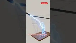 High voltage line shock without touch | #electrical #highvoltage #circuit #electrician #electric