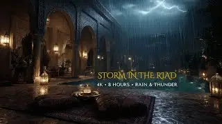 Rain in the Palace Garden &bull; 8 Hours of Arabian Night Ambience