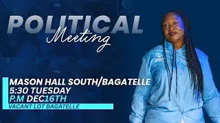 Tobago People’s Party Political Meeting – Mason Hall South / Bagatelle | THA Election 2026 Rally