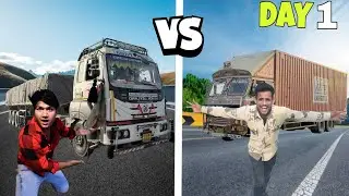 I Survival A Driving Life !! Part-1 The life of a driver is very bad 😢