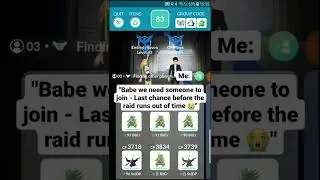 Pokemon Go remote raid invites be like #gamingmemes
