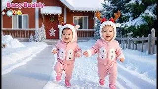 Santa&rsquo;s Reindeer New Year Run | New Year Song & Story for Toddlers & Preschoolers