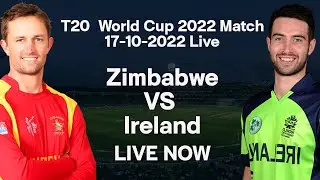 Live  Zimbabwe vs Ireland,    Cricket Score  Commentary