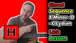 Awesome Shred Licks [Advanced Guitar Lesson] E Minor