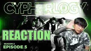 REACTION-EP.5 | SANTA CHORD x MONKEYKING420 x YOUNG PETCH x P6ICK (CYPHERLOGY SS2) | RAP IS NOW