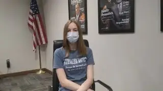 Warch Now: Pleasant Valley student Alyce Brown talks about journalism