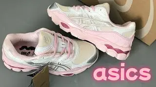 Unboxing ASICS Gel NYC Kicki Yang Zhang Pink Cream Pure Silver 1203A571 100 Review from Supkicks