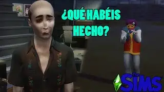 &iexcl;&iquest;MIS SIMS SON UNOS LADRONES ESTANDO A SOLAS?!😱🔥 - Retos sims 4