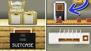 10 MORE Office Furniture Design IDEAS! (NO COMMANDS!)