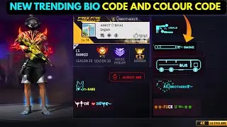 Free Fire New Bio Code | Free Free Profile Bio Code | Free Free New Top 7 Bio Code | Bio Code Part 3