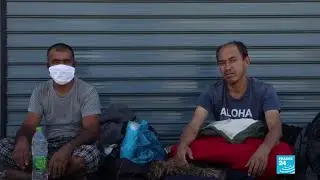 Lesbos migrant crisis: Thousands left without shelter after camp fire