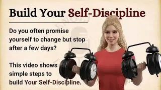How to Build Self-Discipline: Start Small and Change Your Life | Learn English
