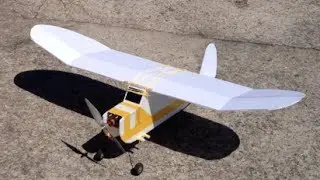 OLD FOGEY - Maiden Flight - Scratch Build