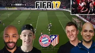 Fifa 17 - Bayern M&uuml;nchen vs. Atletico Madrid - Phineas / Yaya Blank vs. Stefan FeelFIFA / Begehr