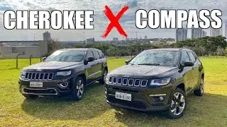 JEEP GRAND CHEROKEE X JEEP COMPASS - COMPARATIVO
