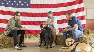 Bobby Bones Interviews Dog Chow Service Dog Salute Veterans Shannon and Andy