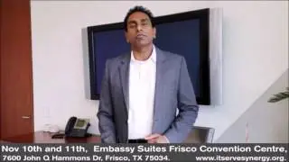 ITSERVE ALLIANCE SYNERGY CONFERENCE 2016 Invitation - Siva