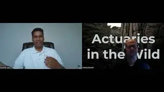 Actuaries in the Wild: Episode 1 - Dominic Lee