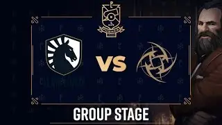 [WePlay! Pushka League Div 1] Group Stage - CIS/EU - Team Liquid vs Ninjas in Pyjamas - Game 1